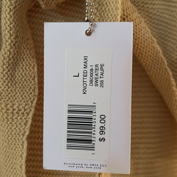 Knotted maxi in taupe - Picture 3 of 3